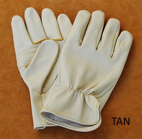 (image for) Western Goatskin Roper Gloves with Reinforced Palm